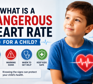 what is a dangerous heart rate for a child