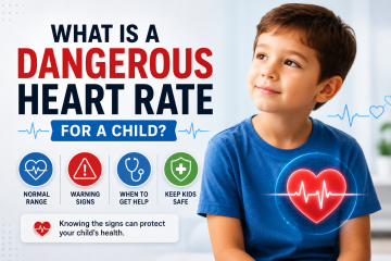 what is a dangerous heart rate for a child